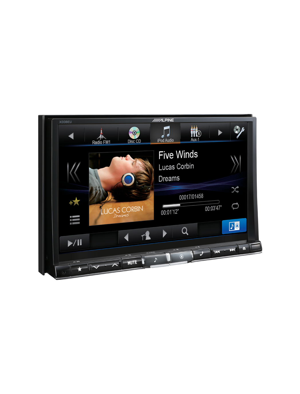 カーオーディオ ALPINE SWS-1390 - カーオーディオ