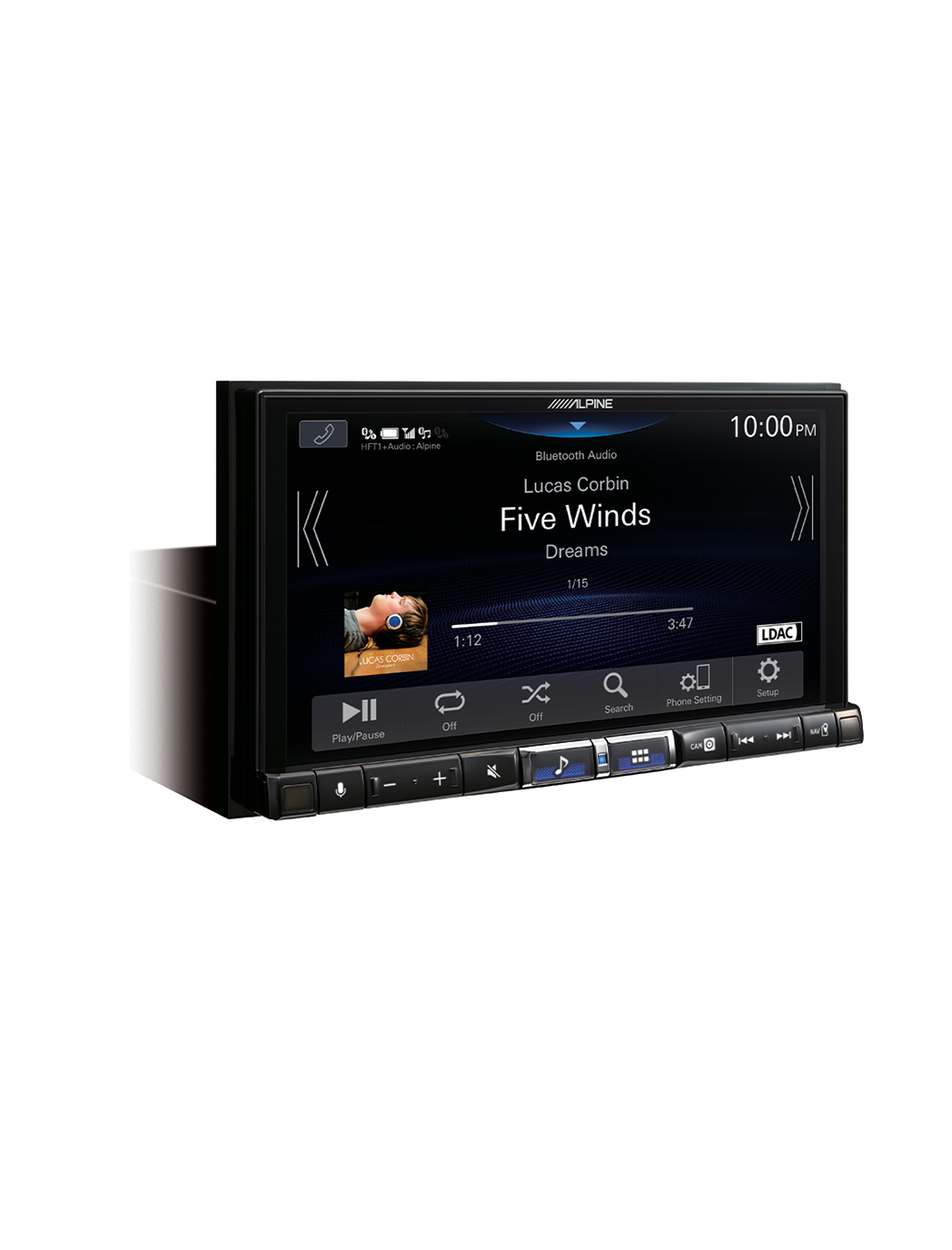 Alpine - iLX-705D Premium 2DIN Digital Media Station, car stereo